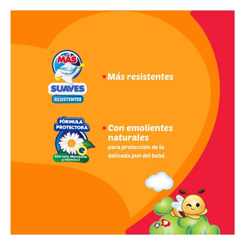 Toallitas húmedas Chicolastic paquete con 80 piezas