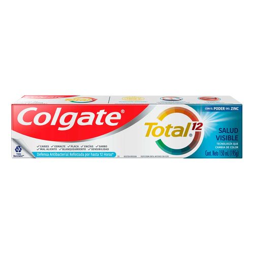 Pasta Dental Colgate Total 12 Salud Visible 150ml