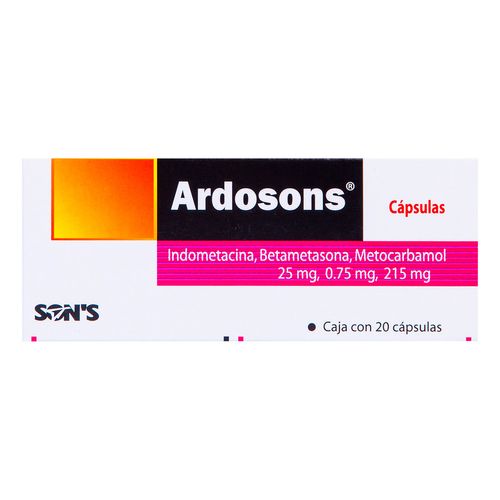 Cápsulas Ardosons Caja con 20 Cápsulas