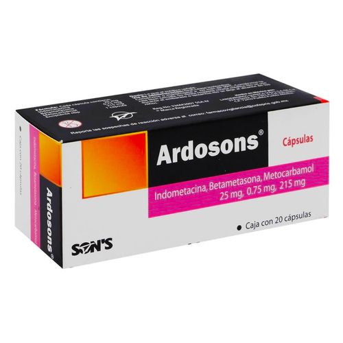 Cápsulas Ardosons Caja con 20 Cápsulas