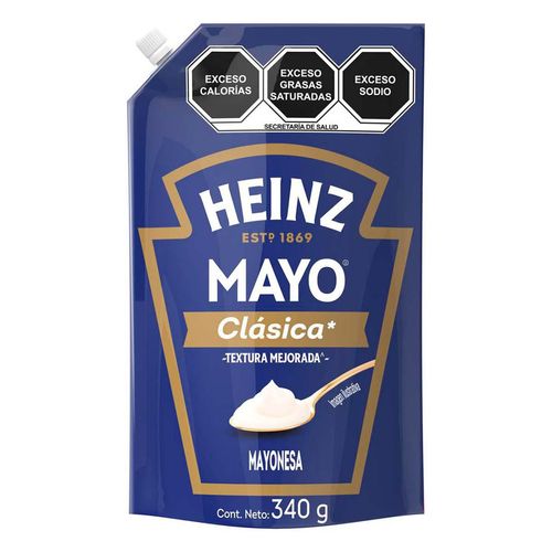 Mayonesa Heinz Original Pouch 340g