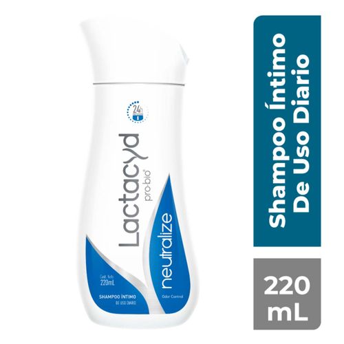 Shampoo Íntimo Lactacyd Neutralize de Uso Diario Botella de 220ml