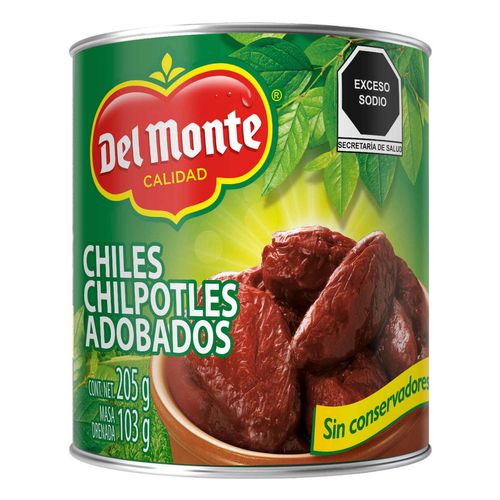 Chiles Chilpotles Del Monte Adobados 205g