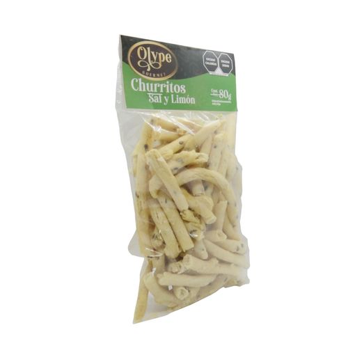 Churritos de Amaranto con Sal y Limón Olype 80g