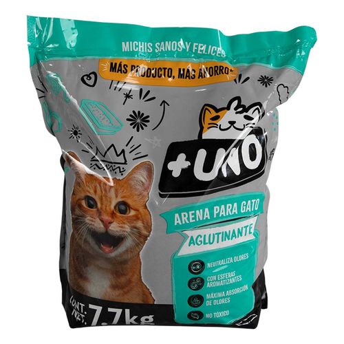 Arena Aglutinante +Uno Gato 7.7kg