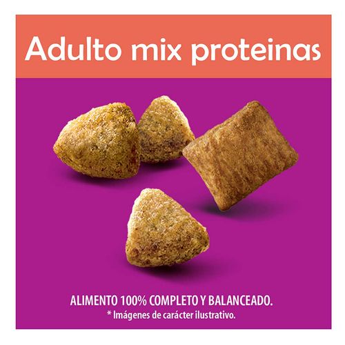 Croquetas Whiskas para Gatos Mix de Proteinas 1.5Kg + 200g
