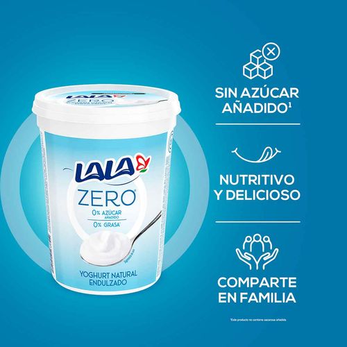 Yoghurt Batido Lala Zero Natural 900g
