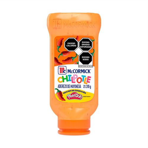 Aderezo de Mayonesa McCormick con Chilpotle Squeeze 310g