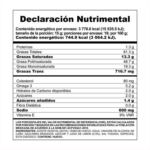 Mayonesa Mccormick Con Limón 507g