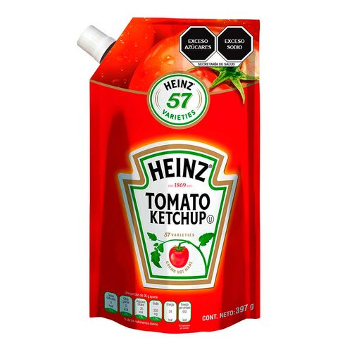 Ketchup Heinz Pouch 397g