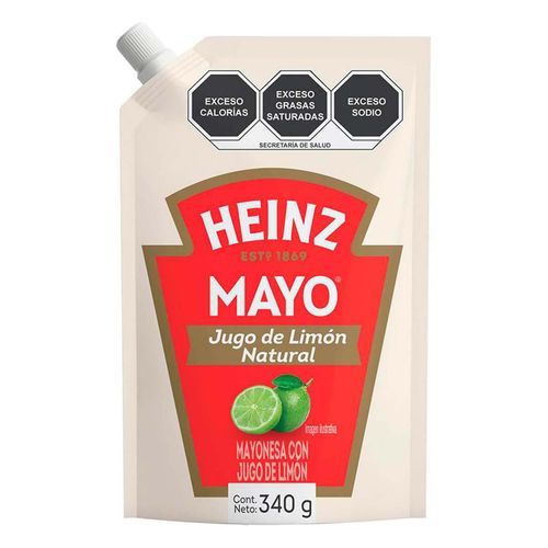 Mayonesa Heinz Limón Doy Pack 340g