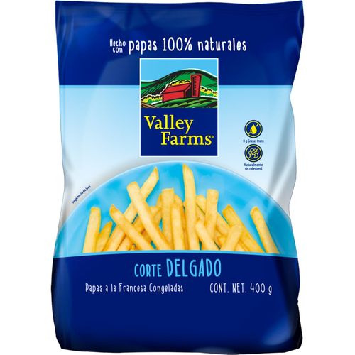 Papas a la Francesa Corte Delgado Valley Farms 400g