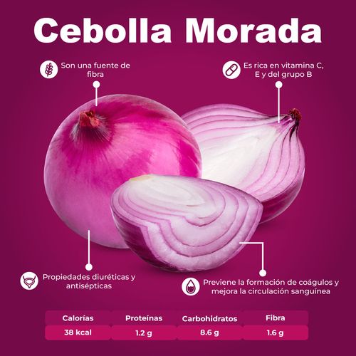 Cebolla Morada por kg