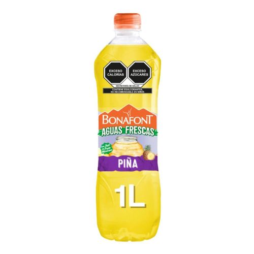 Bonafont Aguas Frescas Piña 1 L