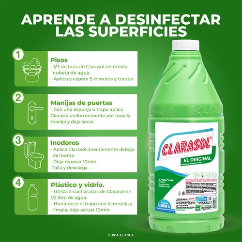 Blanqueador Líquido Clarasol 1.850L
