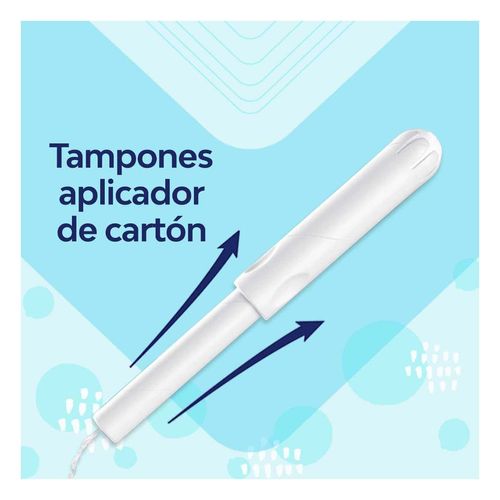 Tampones Saba Regulares Con Aplicador Largo 10 Tampones