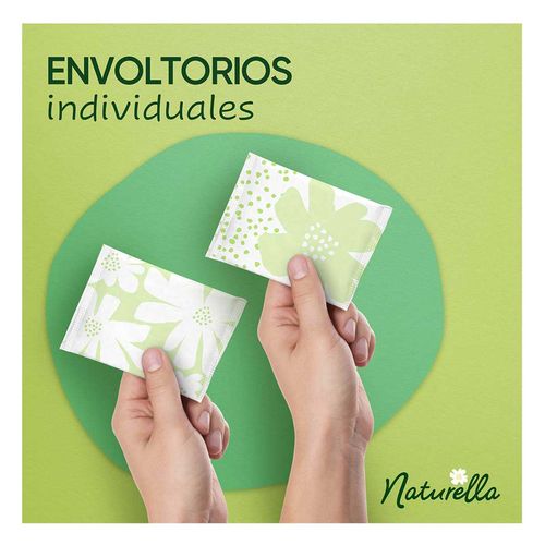 Toallas Femeninas Naturella sin Alas 10 Unidades
