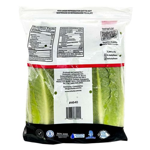 Corazones de Lechuga Mr. Lucky 3 Piezas