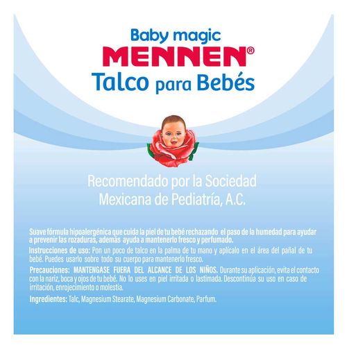 Talco para Bebé Baby Magic Mennen 400g