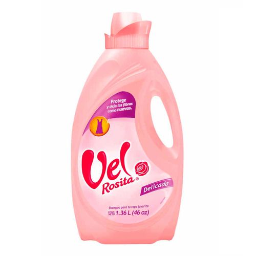 Detergente Líquido Vel Rosita Delicada 1.36L