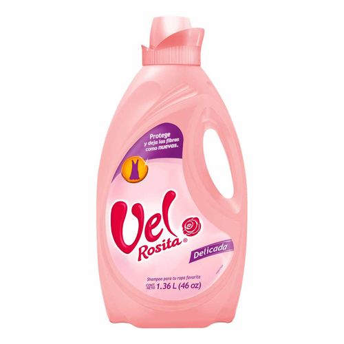 Detergente Líquido Vel Rosita Delicada 1.36L