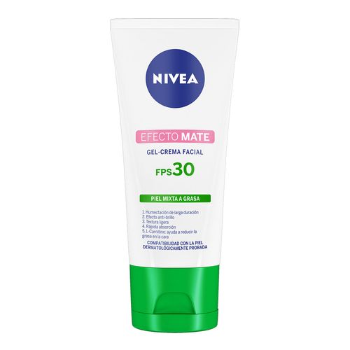 Crema Facial Hidratante NIVEA Efecto Mate FPS30 50ml