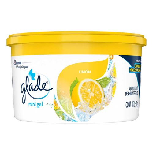 Aromatizante para Auto Glade Mini Gel Limón 70g