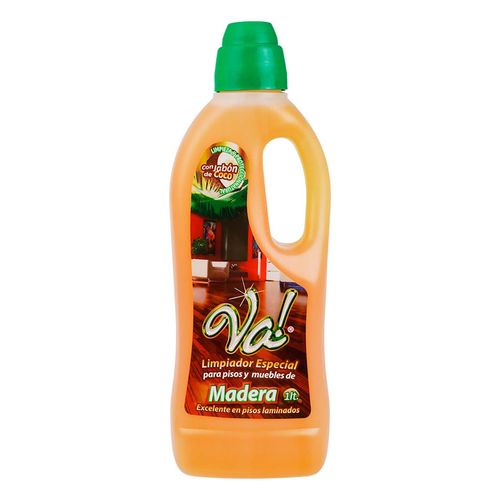 Limpiador de Madera Va! Pisos, Muebles y Laminados 1L