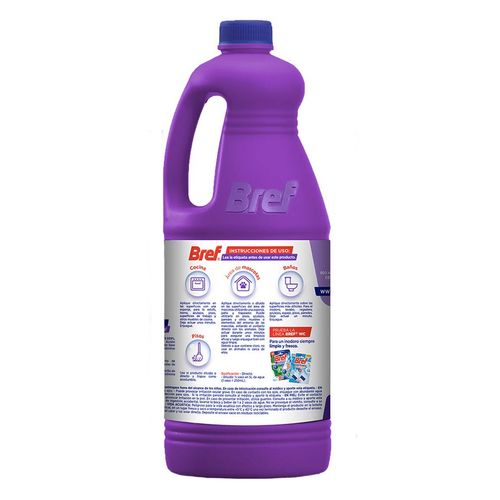 Limpiador Multiusos Líquido Bref Densicloro Lavanda 2L