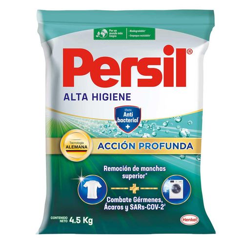 Detergente en Polvo Persil Alta Higiene 4.5kg
