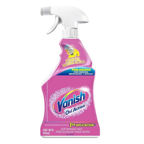 Prelavador para Ropa Vanish Oxi Action 650ml