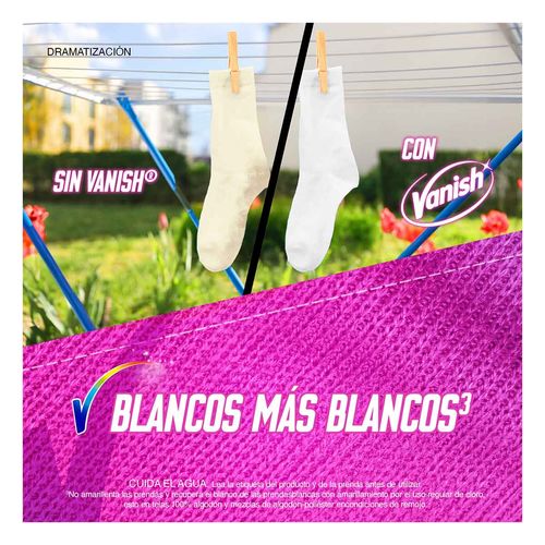 Quitamanchas Líquido Vanish para Ropa Blanca 900ml