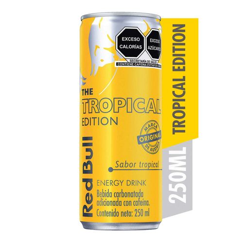 Bebida Energética Red Bull Tropical Edition 250ml