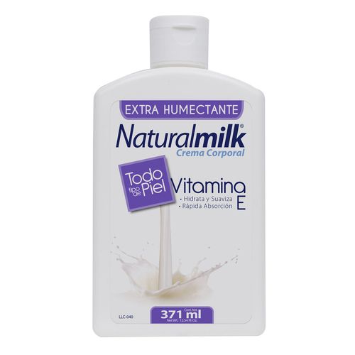 Crema Corporal Nuturalmilk Extra Humectante Vitamina E 371ml