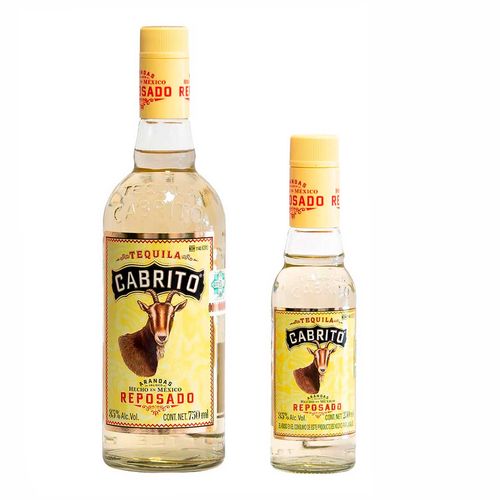 Tequila Cabrito Reposado 750ml + Pachita 250ml