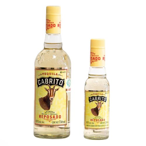 Tequila Cabrito Reposado 750ml + Pachita 250ml