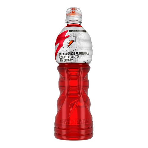 Bebida Isotónica Gatorade Frambuesa Sin Azúcar 1L