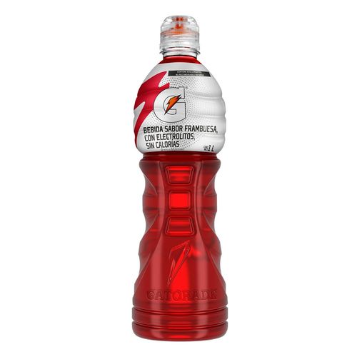 Bebida Isotónica Gatorade Frambuesa Sin Azúcar 1L