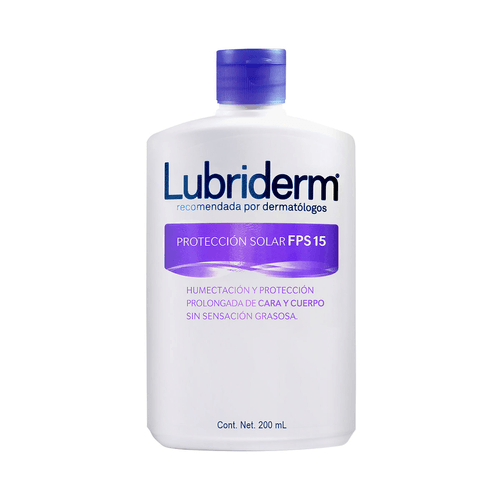 Crema Corporal Lubriderm Protección Solar UV 15 200ml
