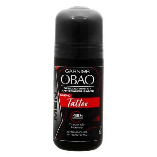 Antitranspirante en Roll On Garnier Obao Men Tattoo 65g
