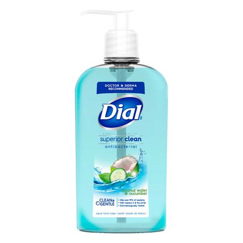 Jabón Líquido De Manos Dial Rocío de Coco y Pepino 460ml