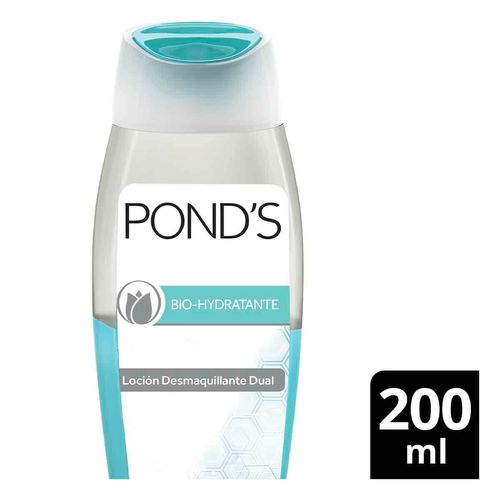 Loción Desmaquillante Dual Pond's Bio-Hydratante 200ml