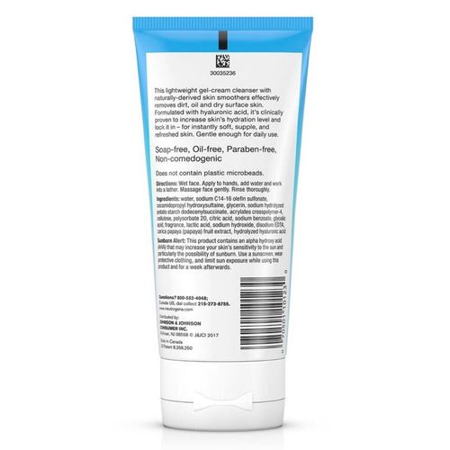Gel Limpiador Facial Neutrogena Hydro Boost 141g
