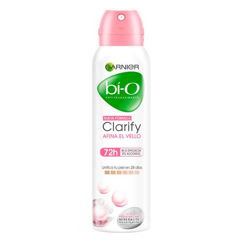 Antitranspirante en Aerosol Garnier bí-O Clarify Afina el Vello 150ml