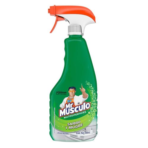 Limpiador de Baño Mr. Músculo en aerosol Sarro y Mugre 500ml