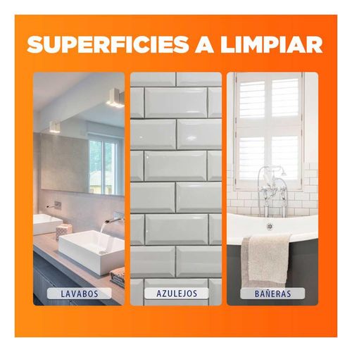Limpiador de Baño Mr. Músculo en aerosol Sarro y Mugre 500ml