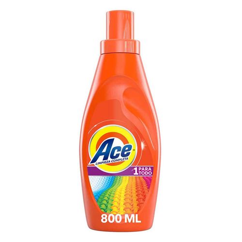 Detergente Líquido Ace 1 para Todo 800ml
