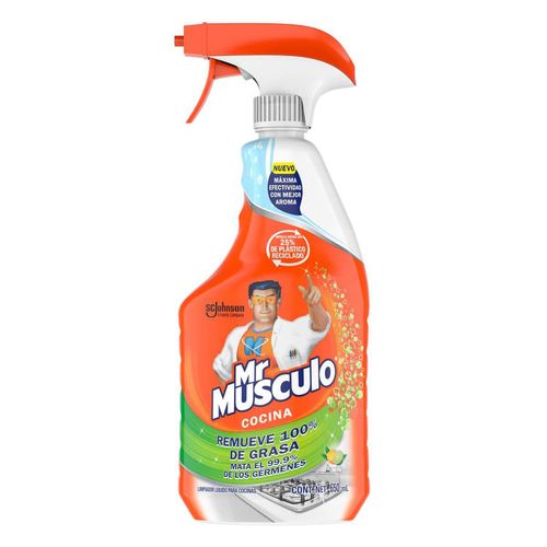 Mr. Músculo Desengrasante, Limón, Gatillo 650ml