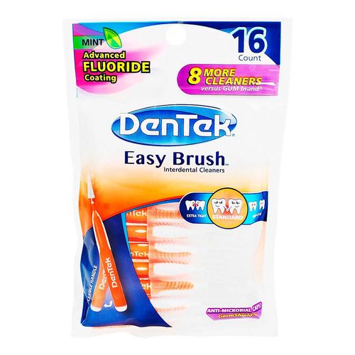 Cepillo Interdental DenTek Antibacterial 16 Piezas