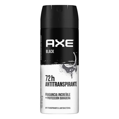 Antitranspirante en aerosol Axe Black 152ml